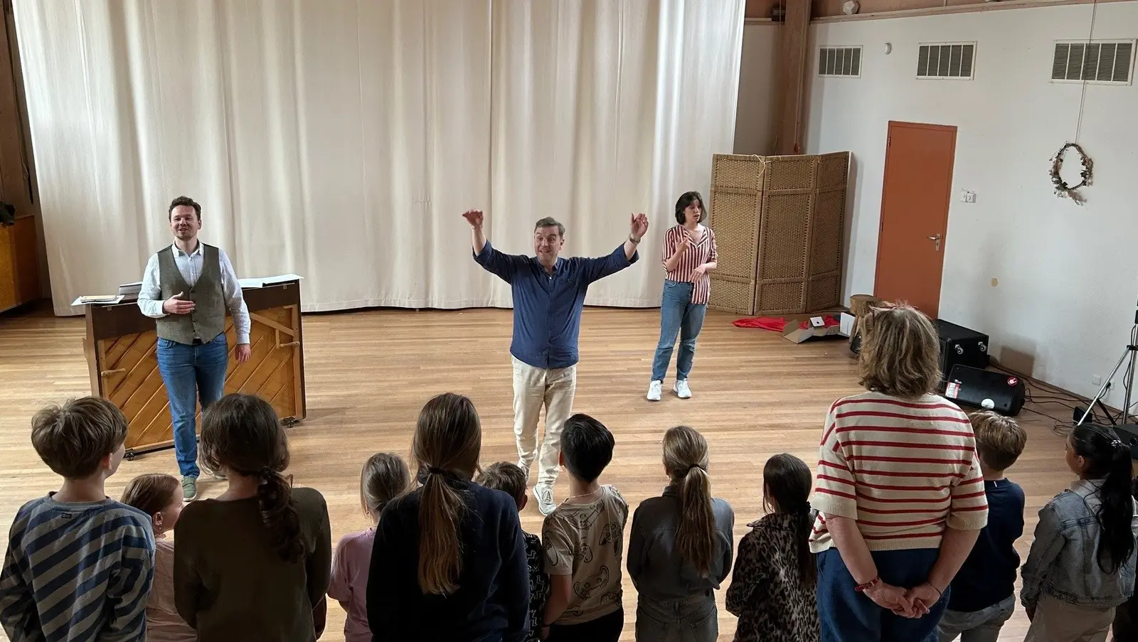 Music Pathways, the first rehearsal